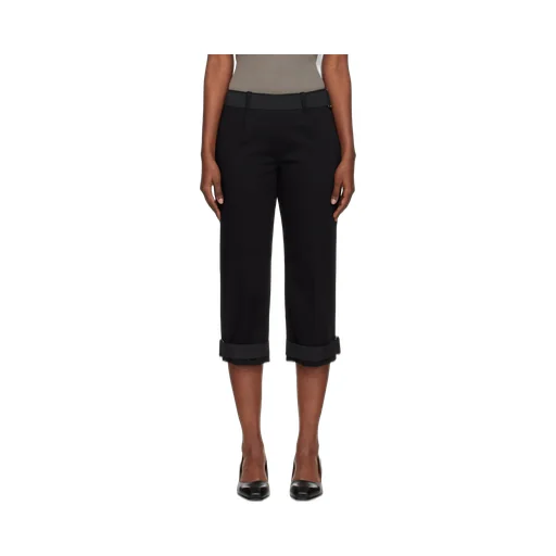 Low-Rise Capri Pants