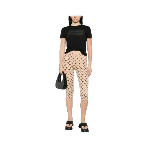 Marine Serre Moon Jersey Capri Pants