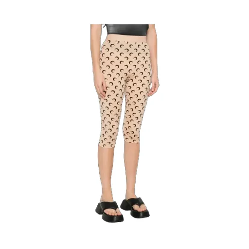 Marine Serre Moon Jersey Capri Pants
