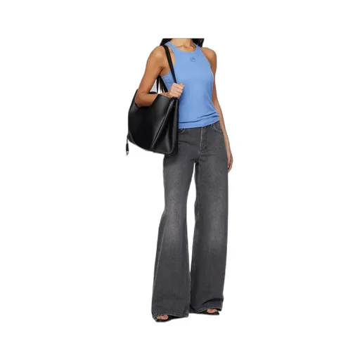 Blue Moon Logo Ribbed Jersey Tank Top