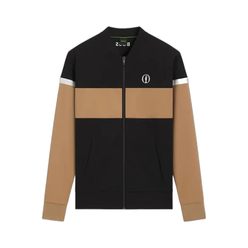 Open Contrast Knit Jacket