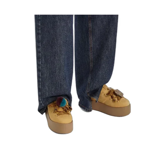 Fendi Lace Detailed Slip-On Clogs