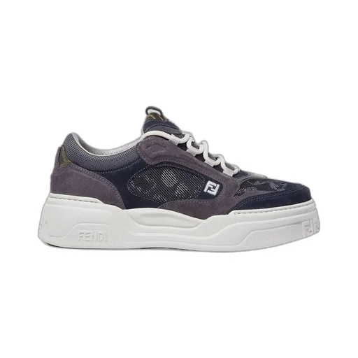 Fendi Force Lace-Up Sneakers
