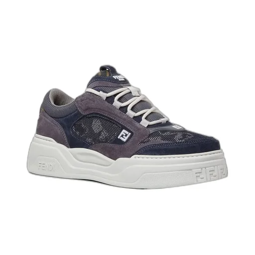 Fendi Force Lace-Up Sneakers