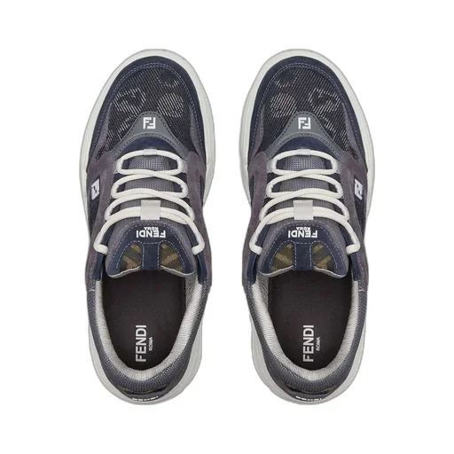 Fendi Force Lace-Up Sneakers