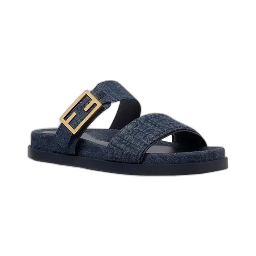 Fendi Feel Ff Buckle Sandals