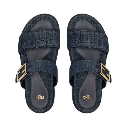 Fendi Feel Ff Buckle Sandals