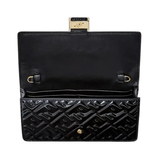 Fendi Baguette Ff Embossed Chained Wallet