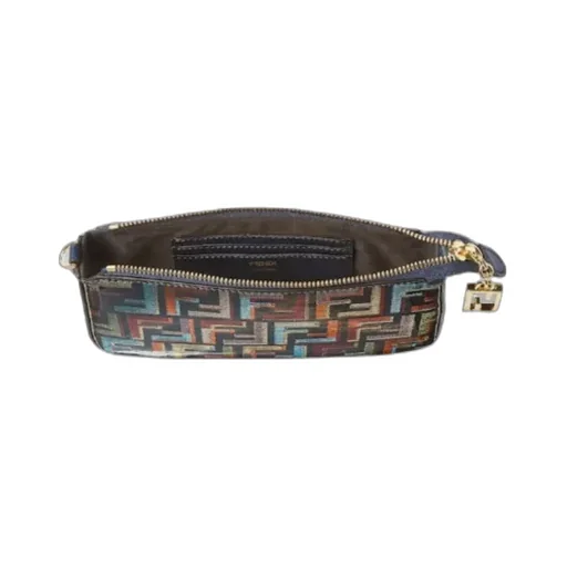 Fendi Baguette Ff Printed Pouch