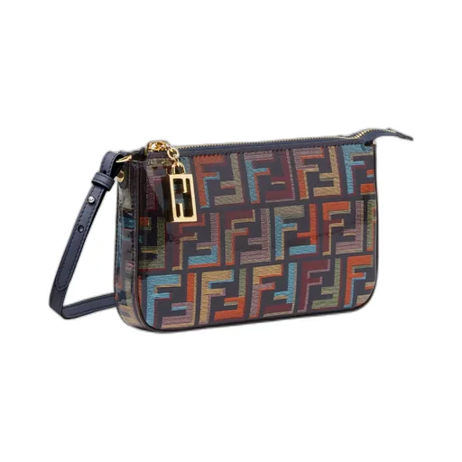 Fendi Baguette Ff Printed Pouch