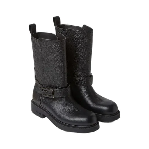 Fendi Filo Biker Boots