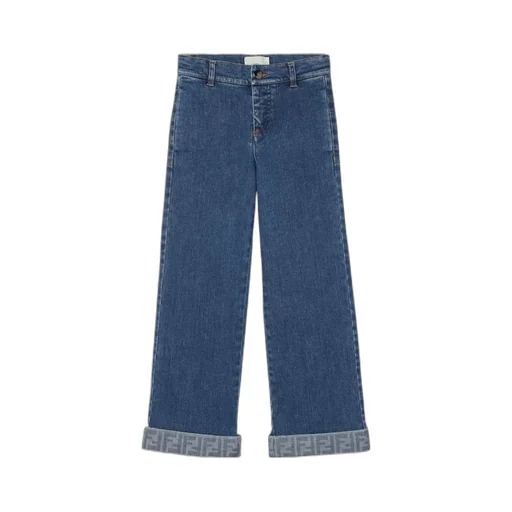 Logo-Hem Jeans