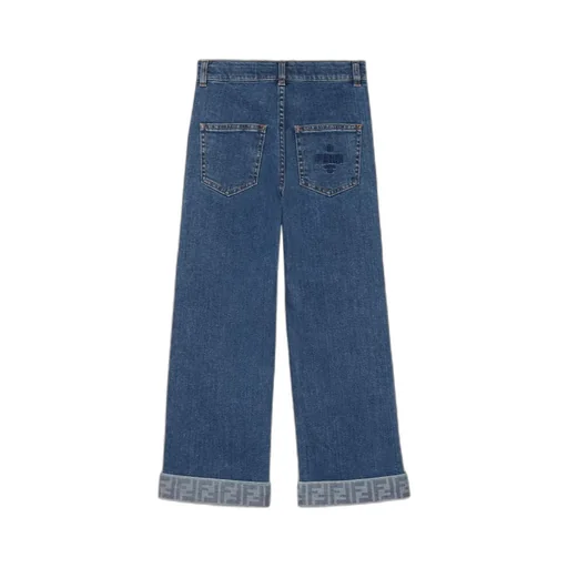 Logo-Hem Jeans