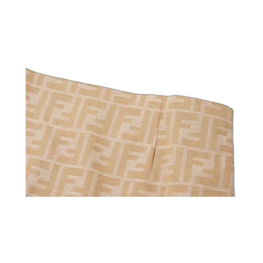 Long-Sleeved Ff-Motif Dress