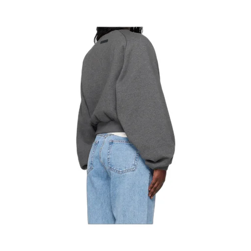 Fear Of God Essentials Embossed 90S Raglan Crewneck Sweatshirt