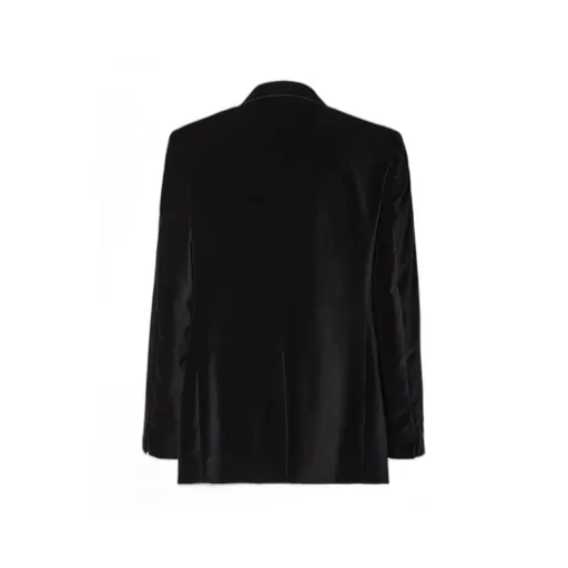 Fendi Single Breasted Velvet Blazer