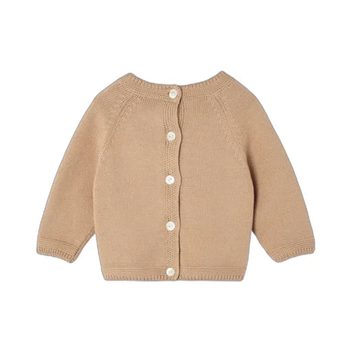 Bear-Appliqu Cardigan