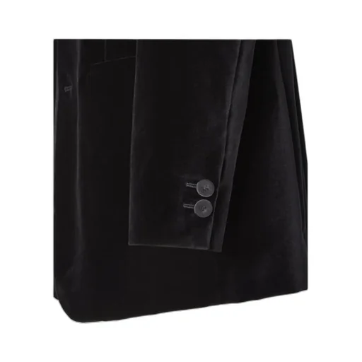 Fendi Single Breasted Velvet Blazer