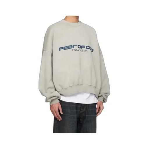 Fear Of God Essentials Heavy Fleece Cropped Sweatshirt