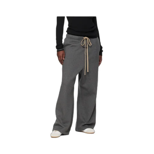 Elasticated-Waistband Track Pants