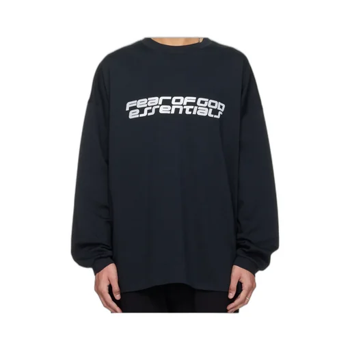 Fear Of God Essentials Logo Printed T-Shirt