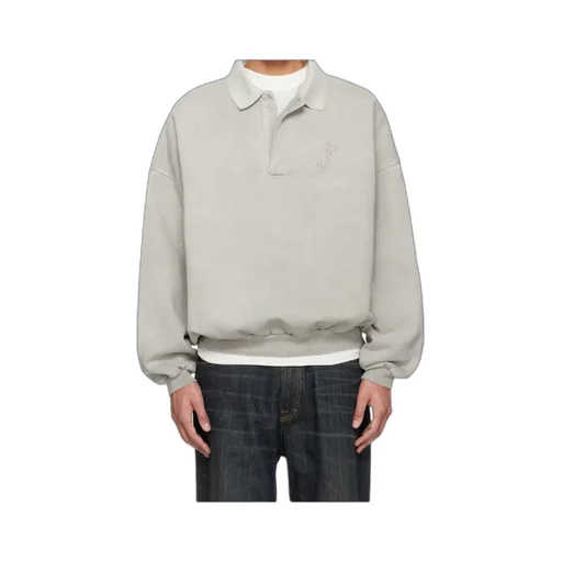 Fear Of God Essentials Logo Polo Sweatshirt