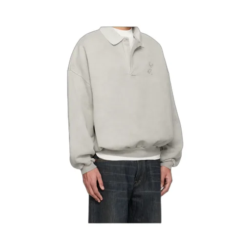 Fear Of God Essentials Logo Polo Sweatshirt