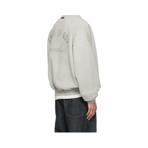 Fear Of God Essentials Logo Polo Sweatshirt