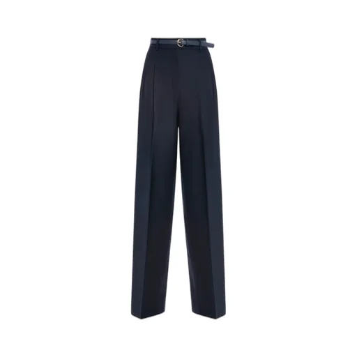 Max Mara Studio Entrata Belted Pleated Trousers