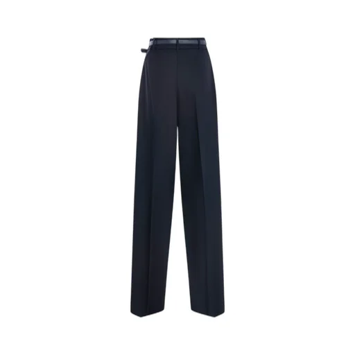 Max Mara Studio Entrata Belted Pleated Trousers
