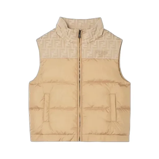 Fendi Kids Monogram Insulated Down Jacket