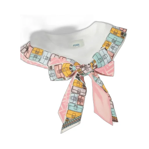 Bow-Print Short-Sleeve T-Shirt