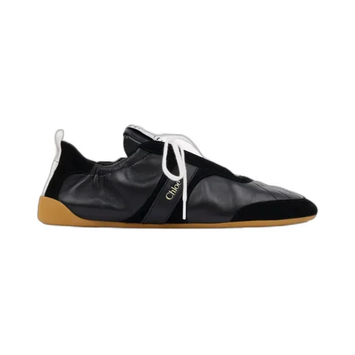 Chloé Kick Logo Detailed Low-Top Sneakers