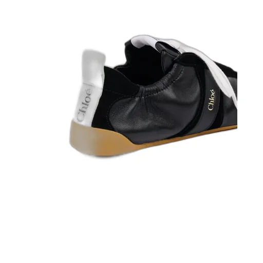 Chloé Kick Logo Detailed Low-Top Sneakers