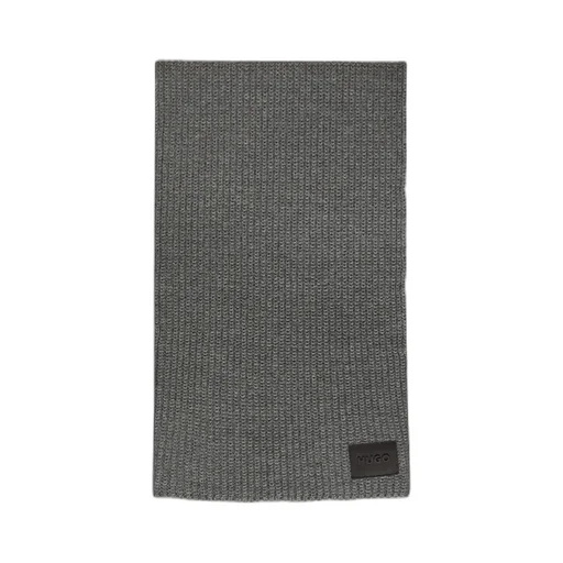 Ribbed Logo-Patch Beanie Hat Set