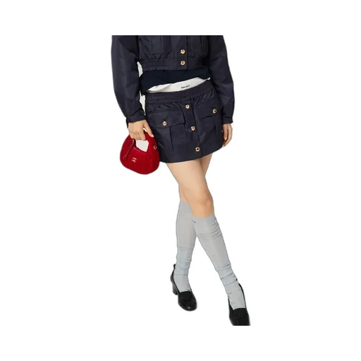 Miu Miu Wander Matelassé Velvet Mini Handbag