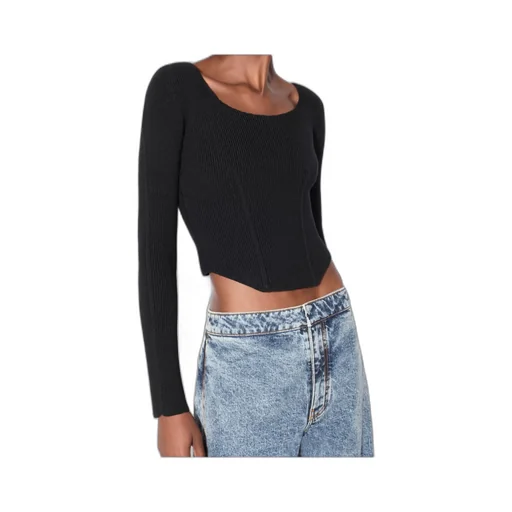 Corset Wool Top