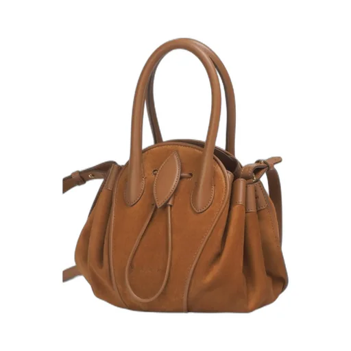 Marni Logo Stamped Tulipea Small Handbag