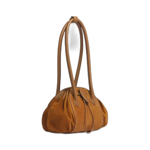 Marni Logo Stamped Tulipea Shoulder Bag