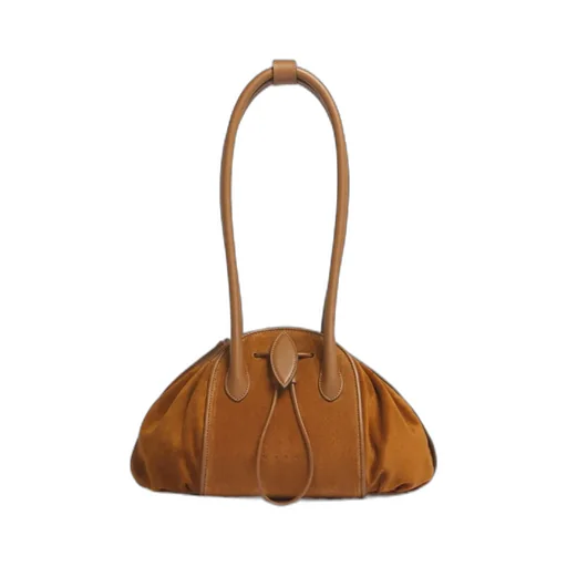 Marni Logo Stamped Tulipea Shoulder Bag