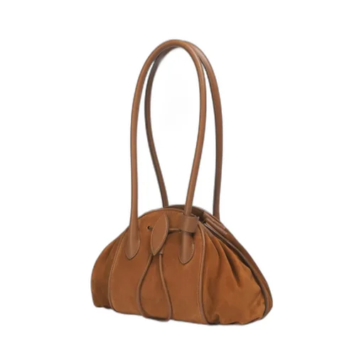 Marni Logo Stamped Tulipea Shoulder Bag