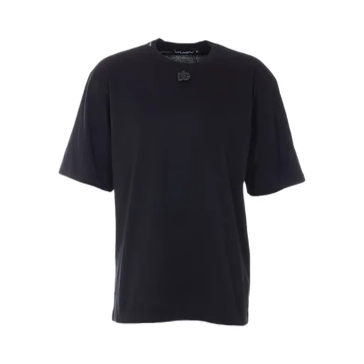 Dolce & Gabbana Logo Patch Crewneck T-Shirt