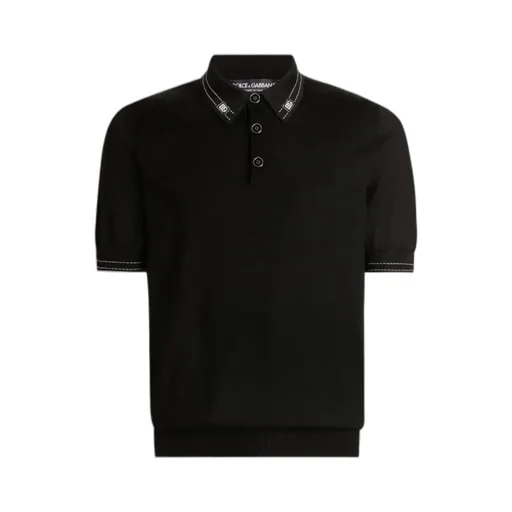 Dolce & Gabbana Short-Sleeved Polo Shirt