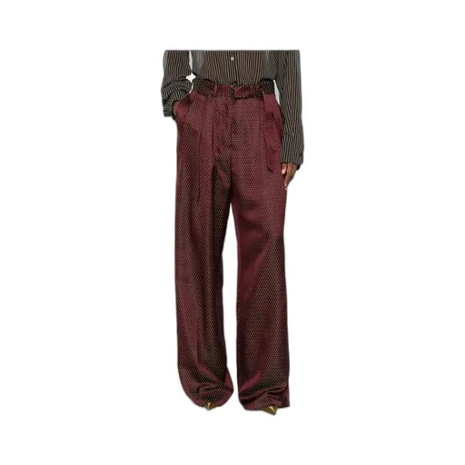 Patterned Casual Pants