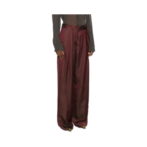 Patterned Casual Pants