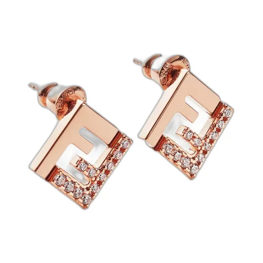 Fendi Forever Fendi Embellished Earrings
