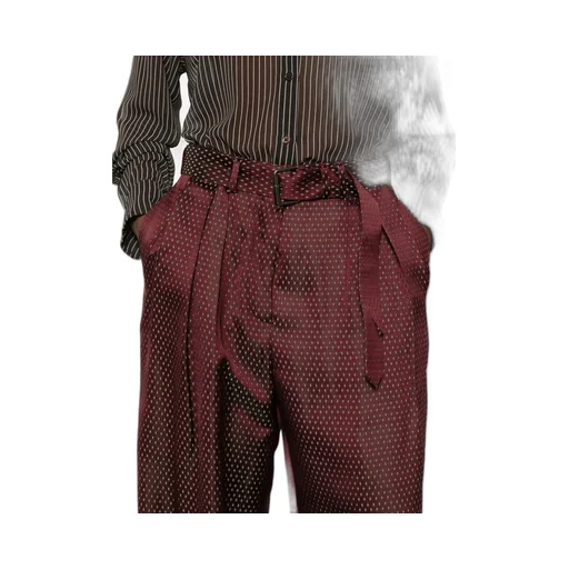 Patterned Casual Pants