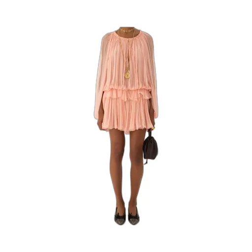 Chloé Cape Mini Dress