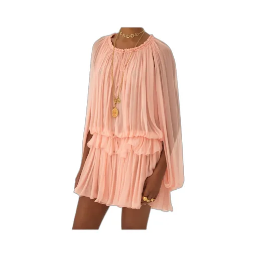 Chloé Cape Mini Dress