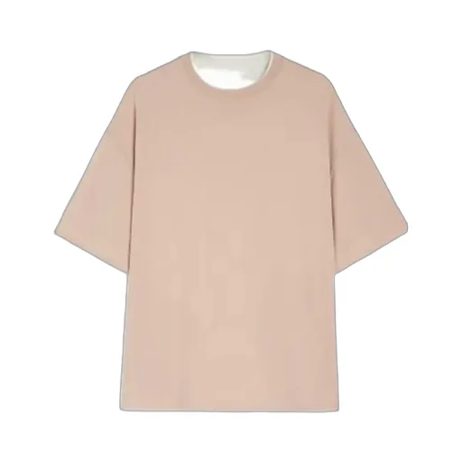 Jil Sander Double Layer Crewneck T-Shirt